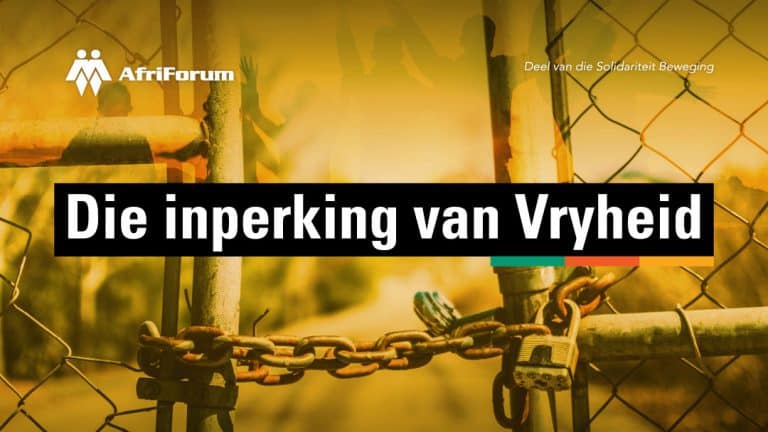 Die inperking van Vryheid