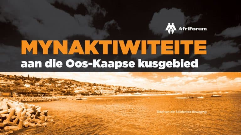 Mynaktiwiteite aan die Oos-Kaapse kusgebied