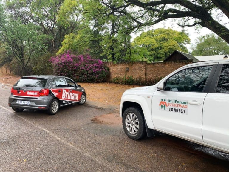 AfriForum se Pionier-buurtwag trek verdagte vas