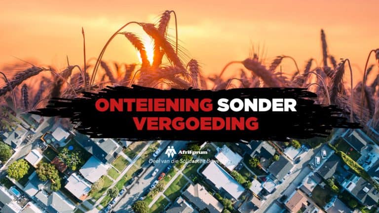 STOP ONTEIENING SONDER VERGOEDING!