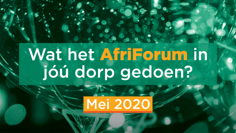 AFRIFORUM-SUKSESSE: Mei 2020