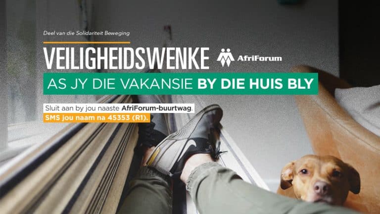 Veiligheidswenke: As jy die vakansie by die huis bly.