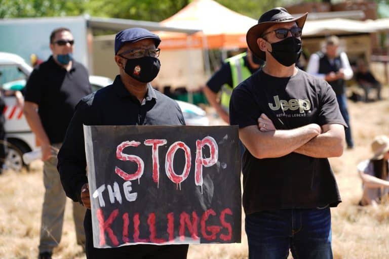 AfriForum hou vreedsame protesaksie in Senekal