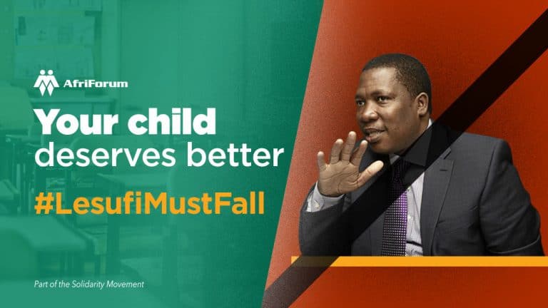 Lesufi plays the race victim card