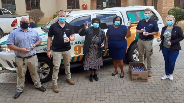 AfriForum distributes over 15 000 bottles hand sanitiser