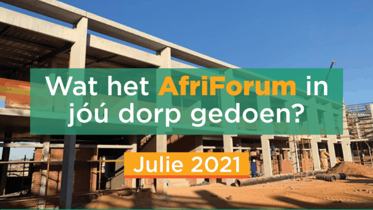 AFRIFORUM TAKSUKSESSE: JULIE 2021