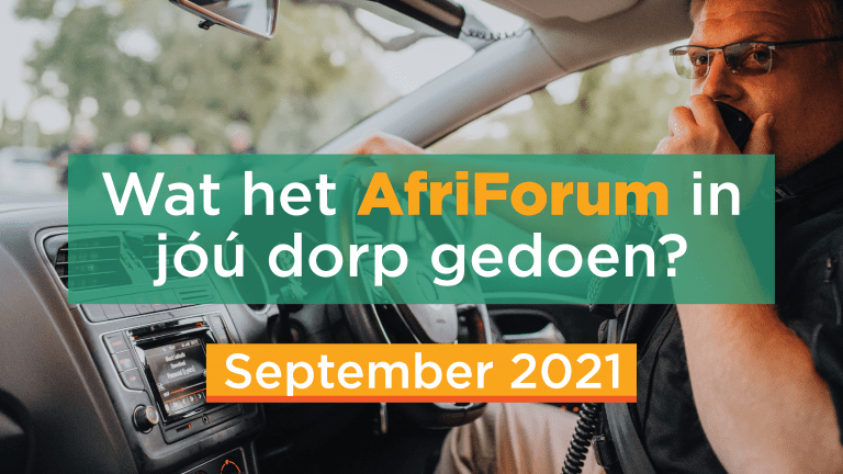 AFRIFORUM TAKSUKSESSE: September 2021