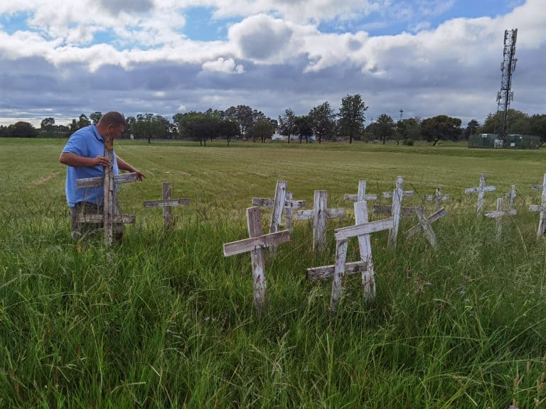 Kruise in Middelburg verwyder ter voorbereiding van nuwe monument