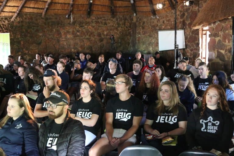 Jeug het groot rol te speel in AfriForum en die land se toekoms