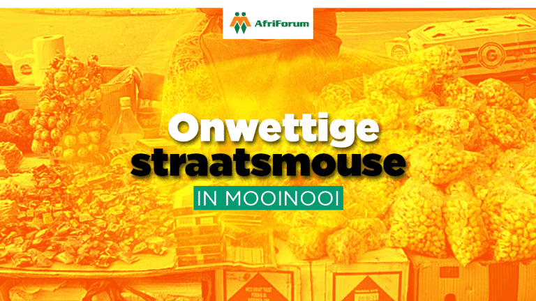 AfriForum se Mooinooi-tak begin petisie teen onwettige straatsmouse