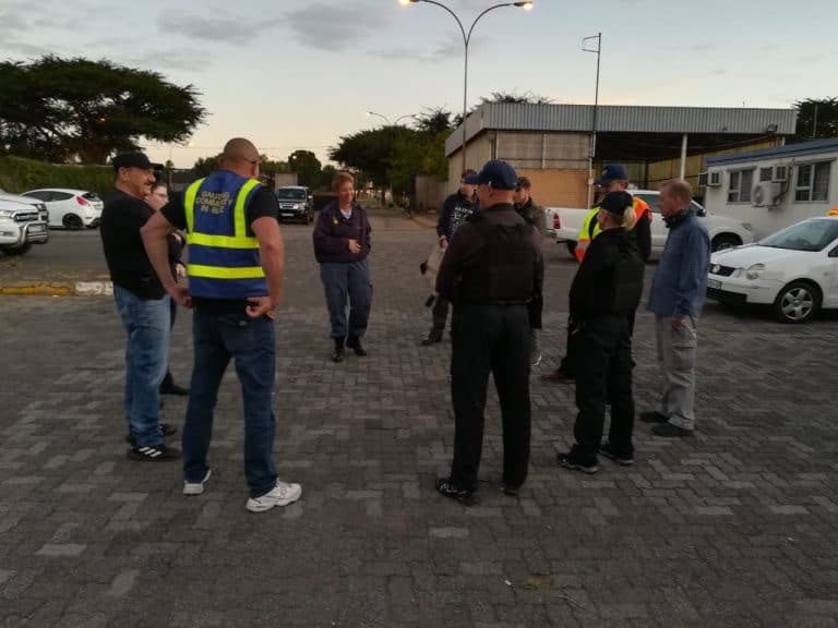 Alberton neighborhood watch works with SAPS to combat crime