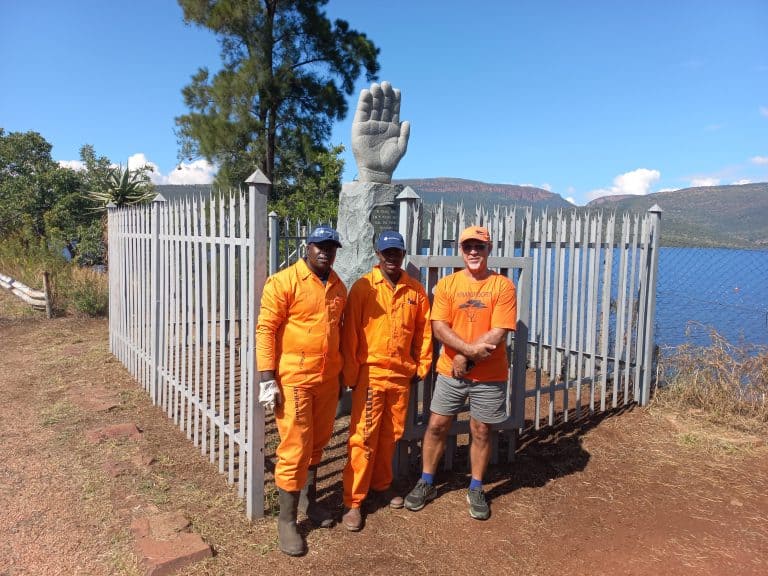 AfriForum knap monument by Loskopdam op