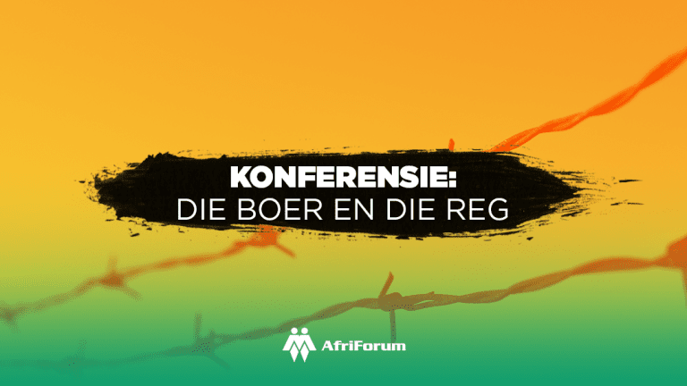 Konferensie: Die Boer en die Reg