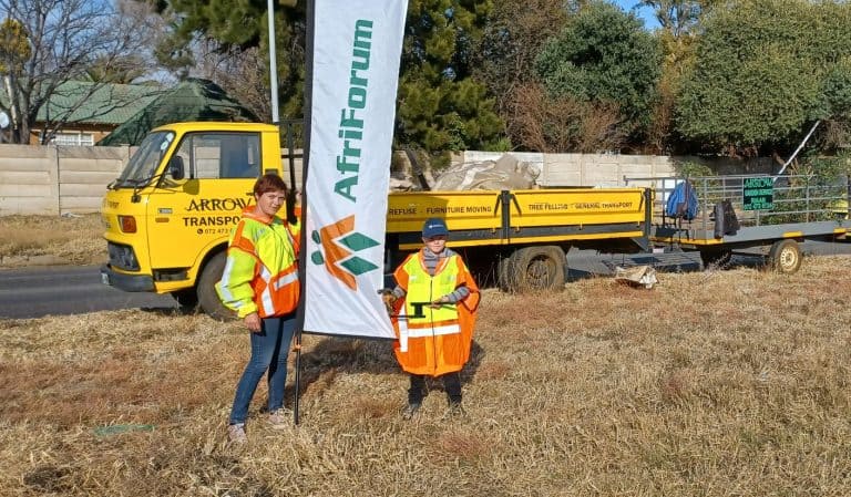 AfriForum-tak in Klerksdorp voltooi tweede fase van die #OnsDorp-projek in Doringkruin