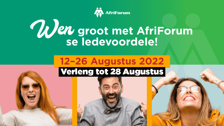 Wen groot met AfriForum se ledevoordele