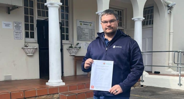 AfriForum serves Durbanville police office with memorandum