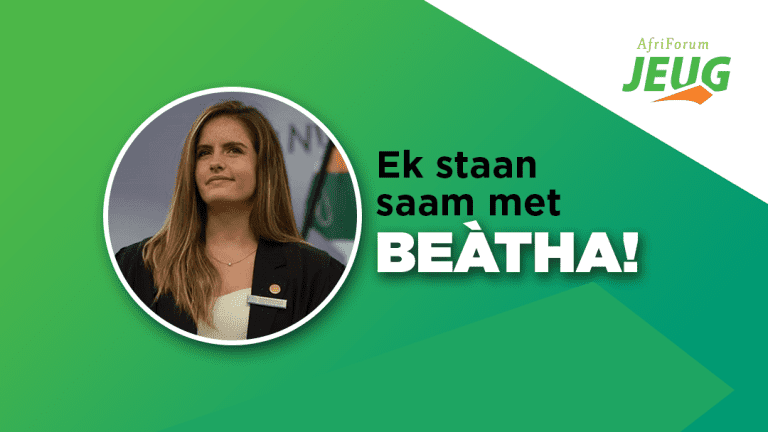 EK STAAN SAAM MET BEÀTHA!