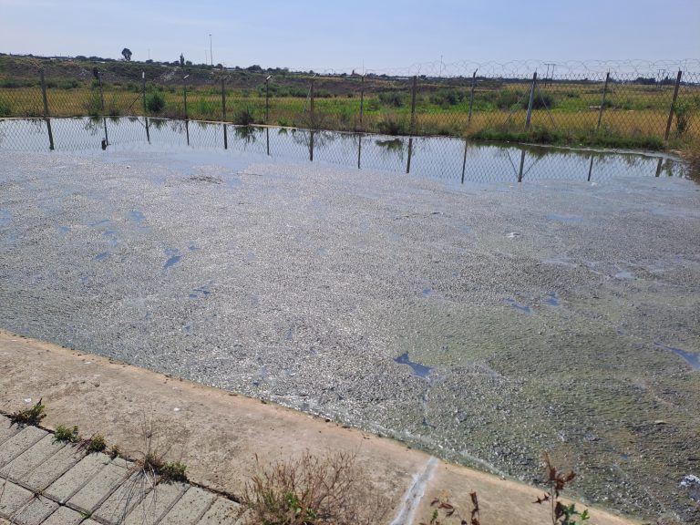 Heilbron-tak besoek besoedelde Elandspruit saam met DWS