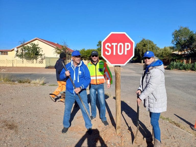 Upington-tak maak ’n verskil