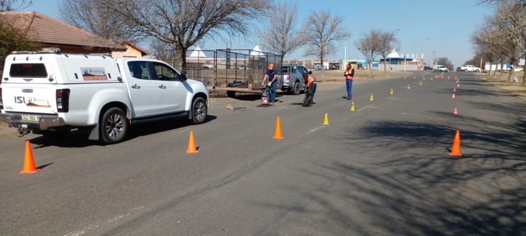 Standerton-tak herstel paaie en verkeersligte