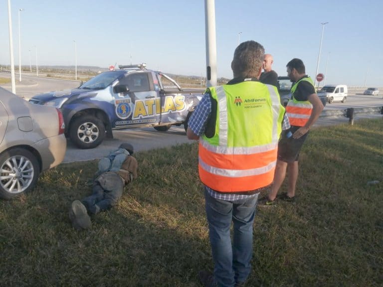 AfriForum se Walker Drive-buurtwag trek inbreker vas