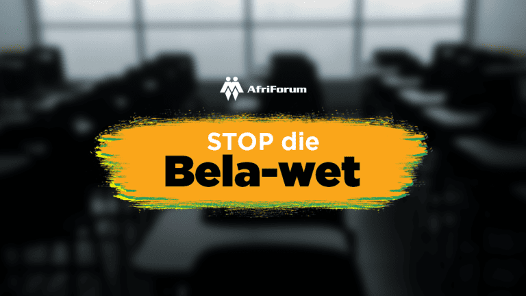 Oorweldigende steun teen BELA-wet: AfriForum-petisie groei met meer as 100 000 in 24 uur