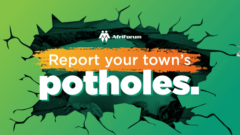 Potholes: AfriForum branch takes Bethal’s “buffalo” by the horns