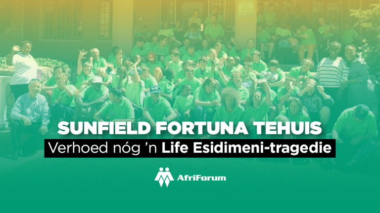 AfriForum voer in hof aan dat Sunfield-tehuis se subsidiebedrag verhoog moet word