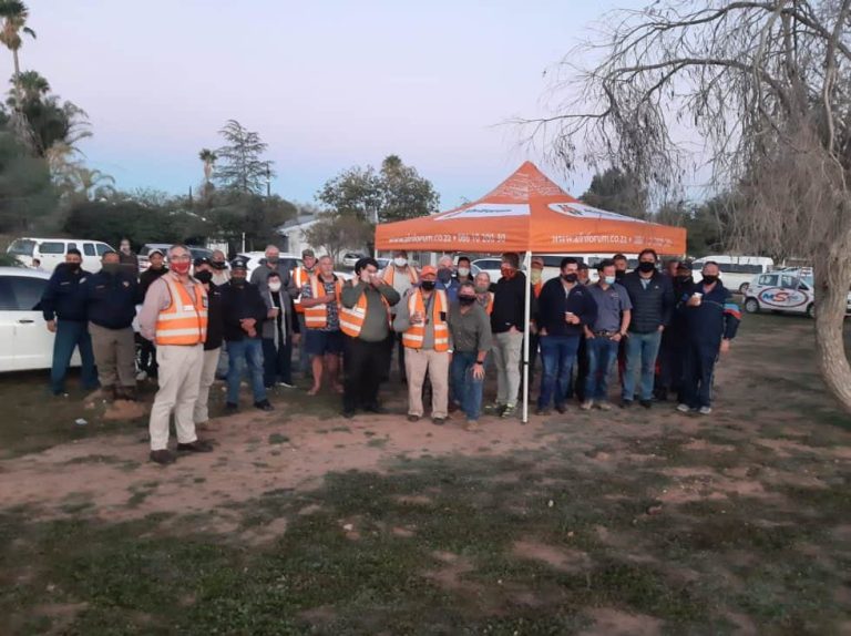 AFRIFORUM SE OUDTSHOORN-BUURTWAG NEEM DEEL AAN NASIONALE MASSAPATROLLIE