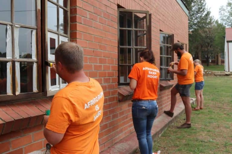 AfriForum werskaf in Bethlehem tydens die #AnkerdorpPadskou-veldtog