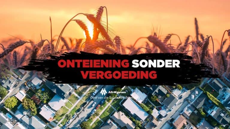 AfriForum woon openbare verhoor by oor onteiening sonder vergoeding