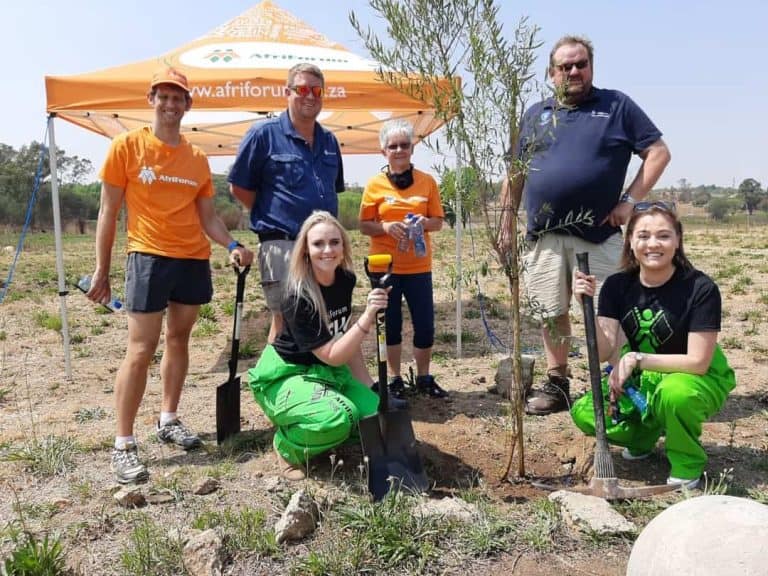 AfriForum veg en bou in Kempton Park