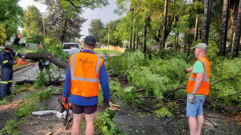 Benoni-tak ruim paaie op ná erge reënstorms