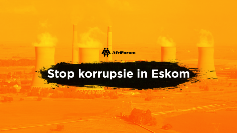 Stop korrupsie in Eskom