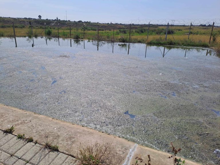 Heilbron-tak besoek besoedelde Elandspruit saam met DWS