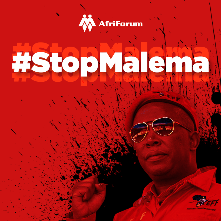 AfriForum rapporteer Julius Malema aan die Menseregtekommissie; doen ’n beroep op lede om druk toe te pas