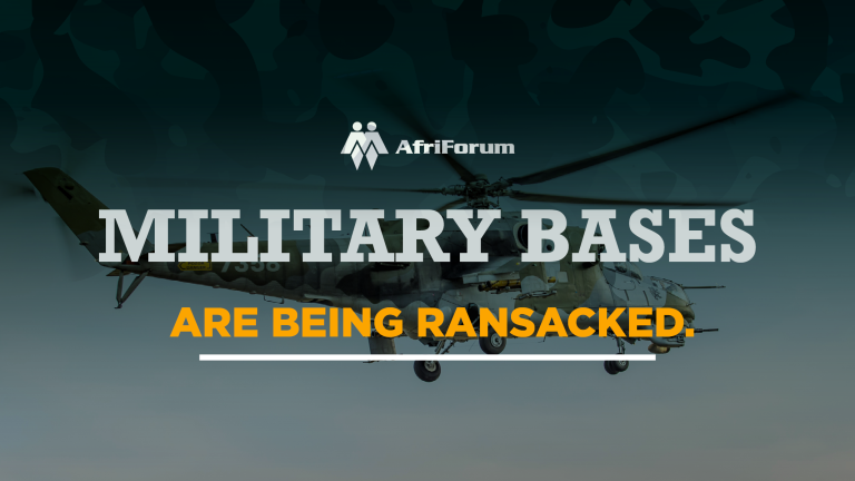 Military bases are being stolen empty.