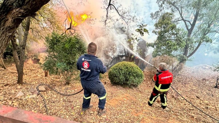 AfriForum-brandspan reageer vinnig op verwoestende brand in Kosmos