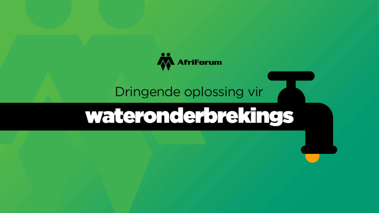 Dringende oplossing vir wateronderbrekings in Albemarle en Dinwiddie