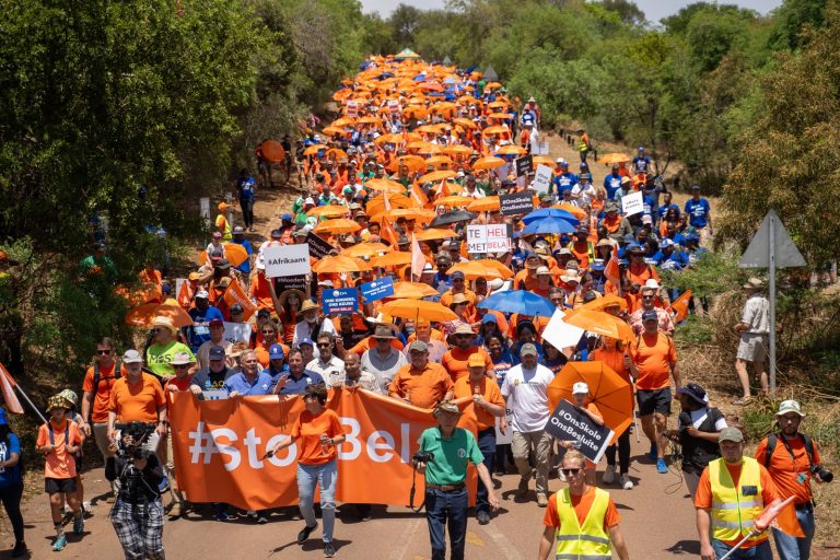 Cosatu’s allegations of old apartheid flags at Bela protest are false