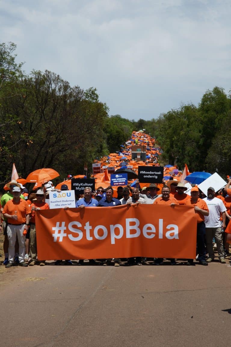 Bela articles not applied before regulations, as demanded by Solidarity and AfriForum, exist