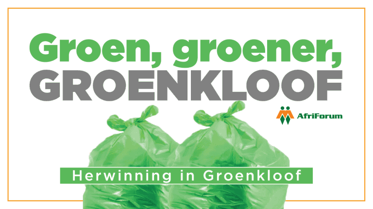 Groen, groener, GROENKLOOF